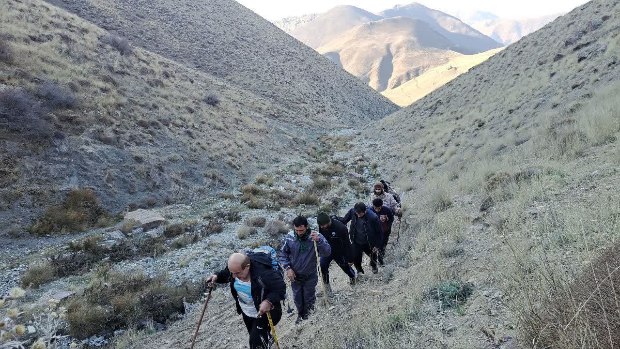 کوهپیمایی دو گروه از سپاه قدس گیلان 