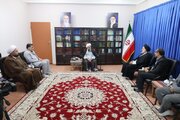 عکس|دیدار نماینده ولی فقیه در بنیاد شهید و امورایثارگران با نماینده رهبری در مازندران