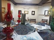 عکس| نمایشگاه آثار خوشنویسی در جهرم