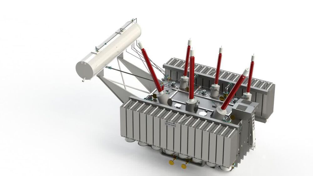 ترانسفورماتور فاز شیفتر رونمایی و تولید ابرترانسفورماتور ۵۰۰MVA کلید خورد