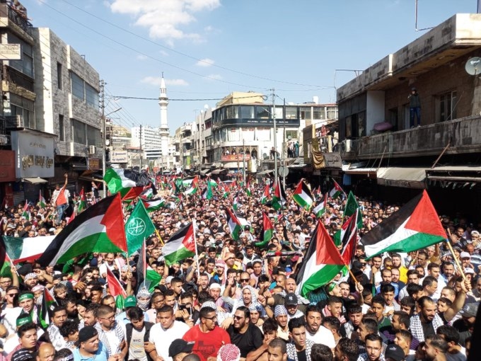 تظاهرات گسترده در کشورهای مختلف در حمایت از غزه