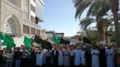 تظاهرات گسترده در کشورهای مختلف در حمایت از غزه