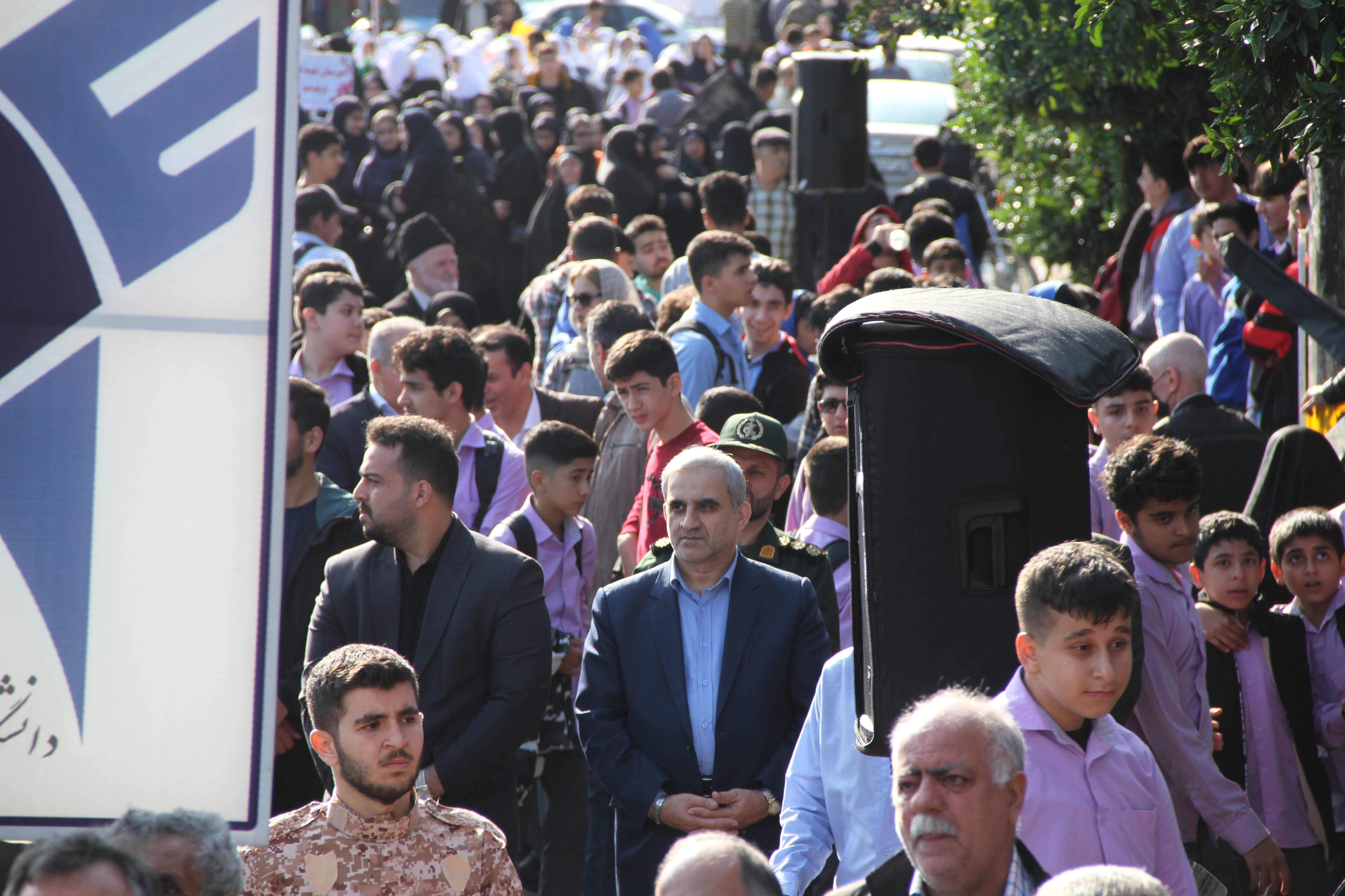 راهپیمایی مرزنشینان آستارایی در حمایت از کودکان غزه برگزار شد