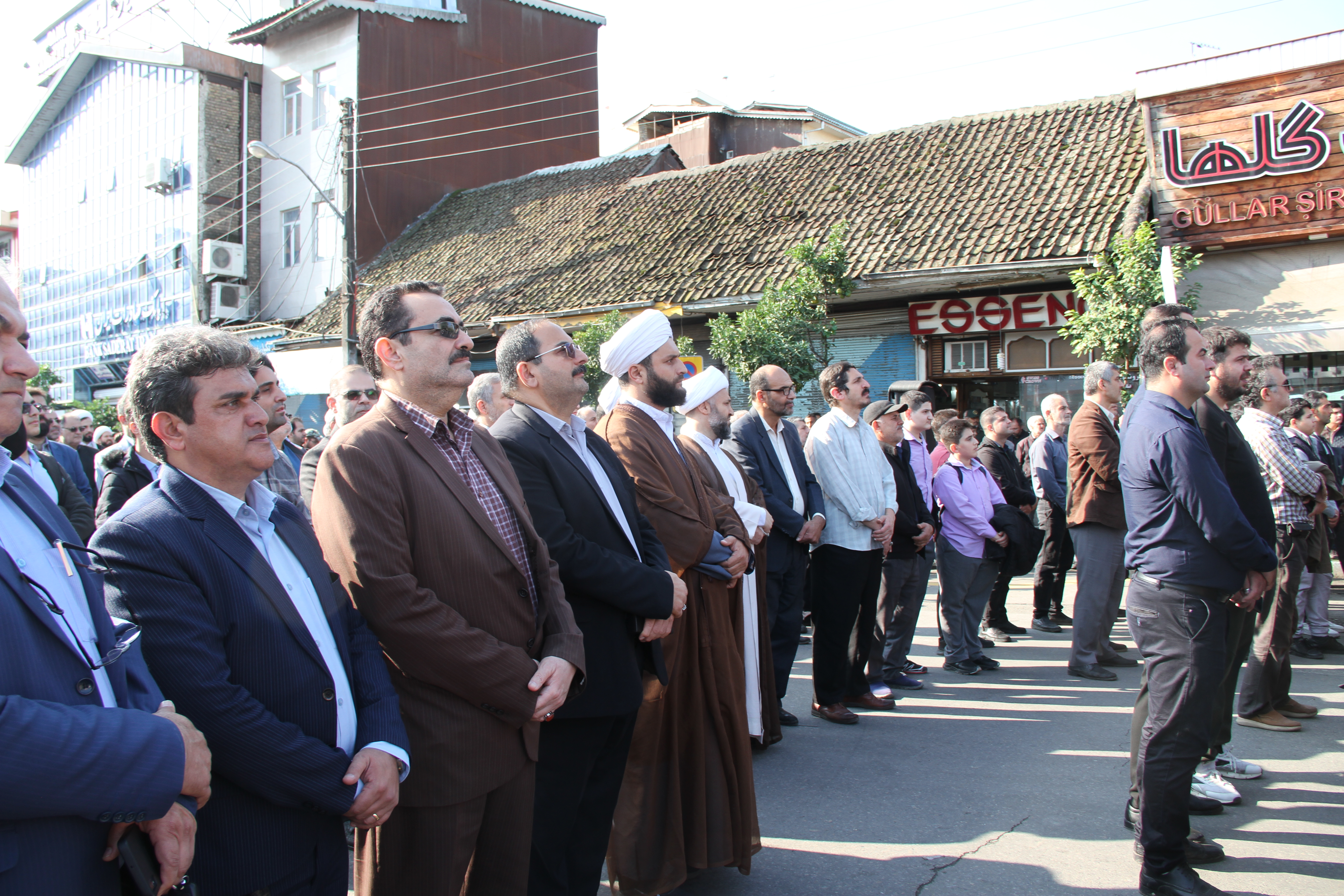 راهپیمایی مرزنشینان آستارایی در حمایت از کودکان غزه برگزار شد