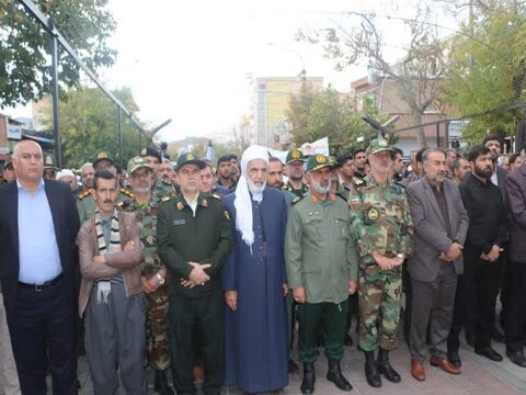 راهپیمایی ضد صهیونیستی در شهرهای کردستان برگزار شد
