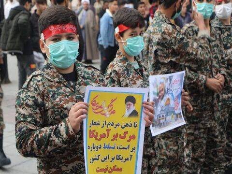 راهپیمایی ضد صهیونیستی در شهرهای کردستان برگزار شد