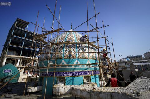 آغاز بازسازی مسجد جامع ۹۰۰ ساله در نجف اشرف