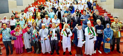 همایش «دفاع از فلسطین در برابر استبداد اسراییل» در مالزی