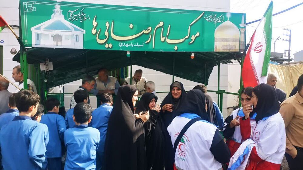 ارائه خدمات پرستاری رایگان به نیت حضرت زینب(س) در امامزاده قاسم(ع) محمودآباد