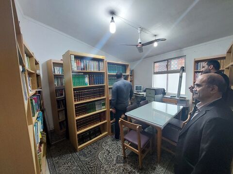 عکس|بازدید سرپرست ستاد فهمامازندران از کتابخانه کانون فرهنگی هنری امام علی(ع)