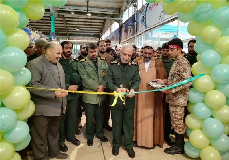 نمایشگاه محصولات اقتصادمقاومتی و تولیدات مشاغل خانگی در کرمانشاه افتتاح شد