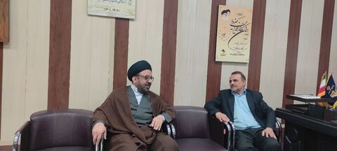 دیدار فرماندار قلعه گنج با مدیرکل فرهنگ و ارشاد اسلامی جنوب کرمان