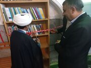 افتتاح ایستگاه مطالعه در کانون فرهنگی ام‌المصائب مسجد فاطمه الزهرا(س)شهرستان نیمروز