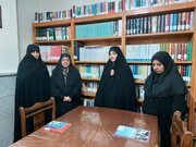 بازدید از کتابخانه تخصصی کانون فرهنگی هنری زینبیه(س) کرج
