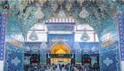 گزارش تصویری/ سیاه پوش شدن آستان مقدس حسینی به مناسبت ایام فاطمیه