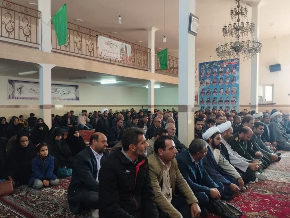 به همت کانون شهدای جیحون آباد یادواره شهدا برگزار شد