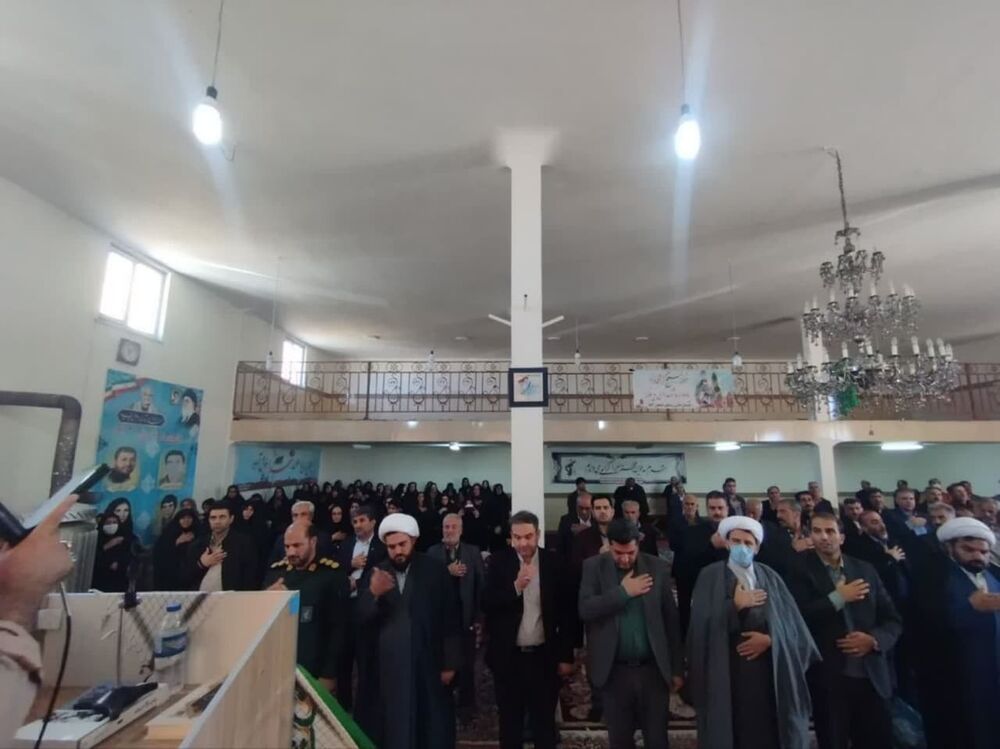 به همت کانون شهدای جیحون آباد یادواره شهدا برگزار شد