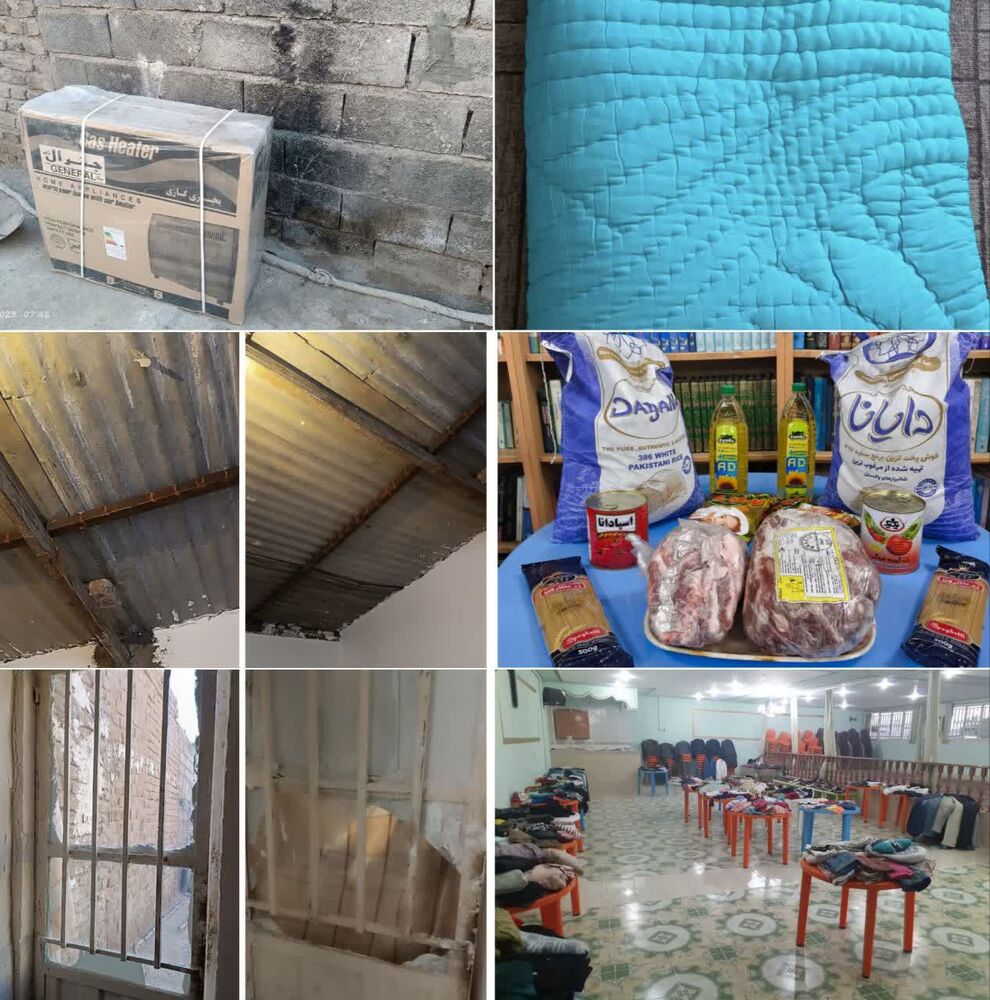 همت اهالی محله و مسجد طفلان مسلم کرمان در تامین نیازهای مختلف خانوادههای آبرومند