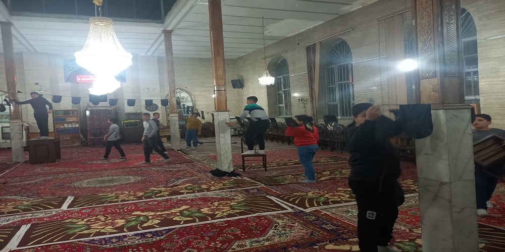 شور دهه هشتادیها و دهه نودیها برای خدمت بهاهل بیت(ع) در خوی