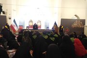 مراسم فاطمیه دوم ویژه بانوان افغانستان در حرم مطهر رضوی