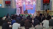 برگزاری محفل انس با قرآن کریم ارتش در آستان محمدهلال بن علی(ع)