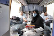 کارکنان نیروگاه نکا برای اهدای خون بسیج شدند