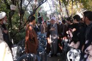 عکس| درس اخلاق امام جمعه شیراز در مدرسه علمیه منصوریه