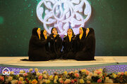 رقابت گروه های نغمات دینی خواهران در مسابقات سراسری قرآن کریم
