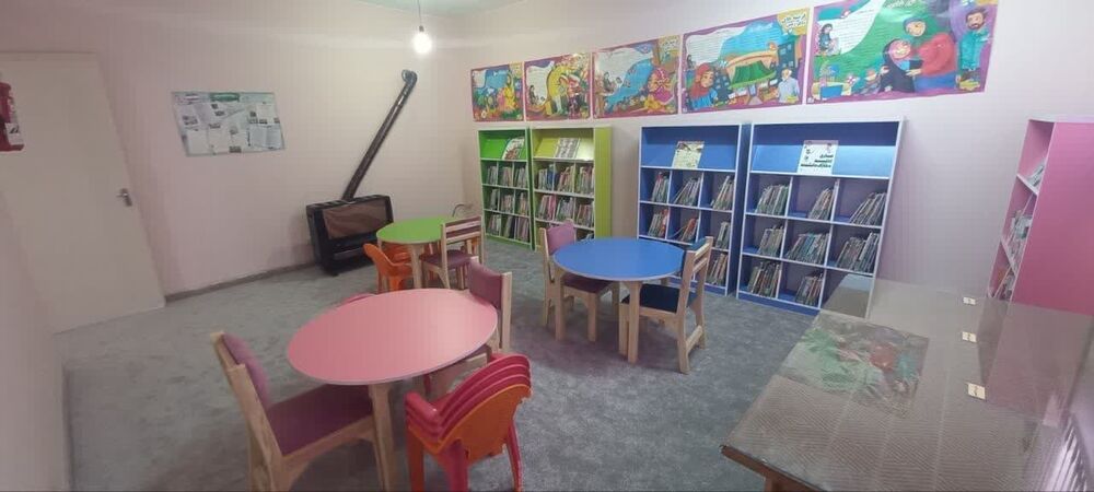 بخش کودک کتابخانه‌های عمومی شهرستان خنداب تجهیز و بهسازی شد