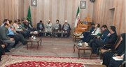 دیدار مدیرستاد فهما با مدیران کانون‌های مساجد شهرستان سامان