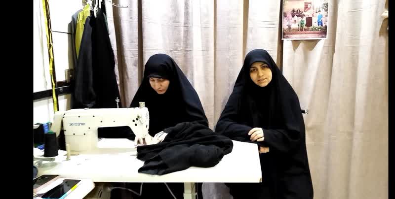 کارگاه خیاطی که از جوانی جمعیت حمایت میکند