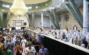 میزبانی مسجد دانشگاه تهران از آیین مناجات‌خوانی