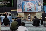 حضور اعضای کانون شهید جهان آرا شهرکرد در محفل انس با قرآن