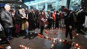 برگزاری مراسم یادبود قربانیان غزه در بروکسل