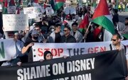 «دیزنی‌لند» به دلیل اعتراض به حمایت این شرکت از اسرائیل بسته شد