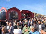 تشیع پیکر شهدای گمنام در اصفهان