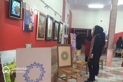 افتتاح نمایشگاه گروهی هنرهای تجسمی در شیروان