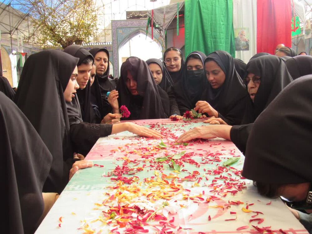 روضه فاطمی بر بلندای شهر