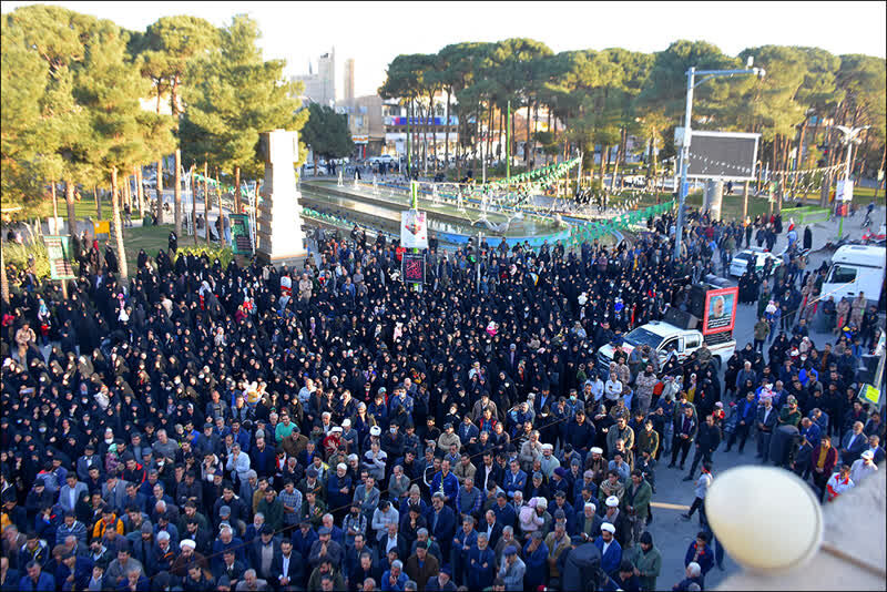 روضه فاطمی بر بلندای شهر