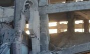 ویرانی یک مسجد دیگر در  خان یونس