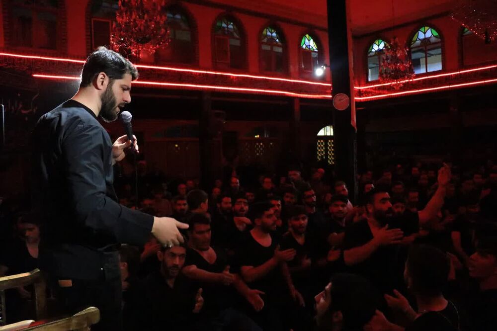 عزاداری ایام فاطمیه در حسینیه اعظم زنجان