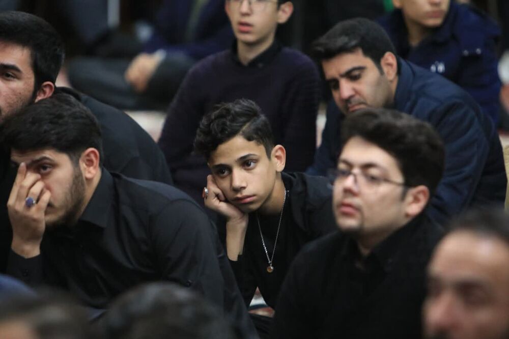 عزاداری ایام فاطمیه در حسینیه اعظم زنجان