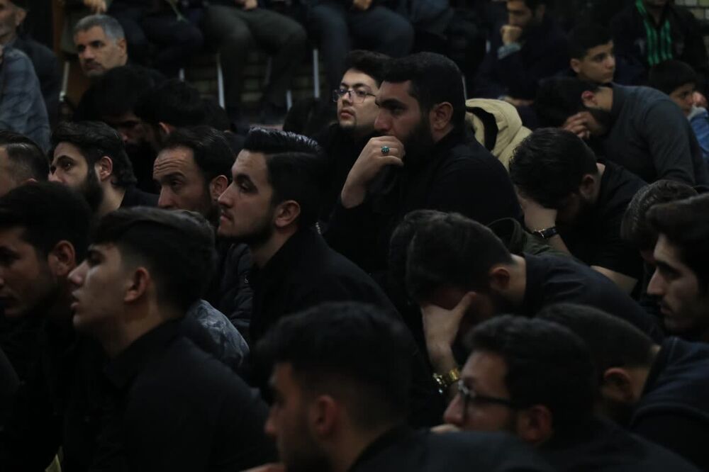 عزاداری ایام فاطمیه در حسینیه اعظم زنجان