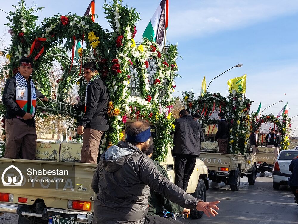 استقبال از شهدای گمنام در کرمان