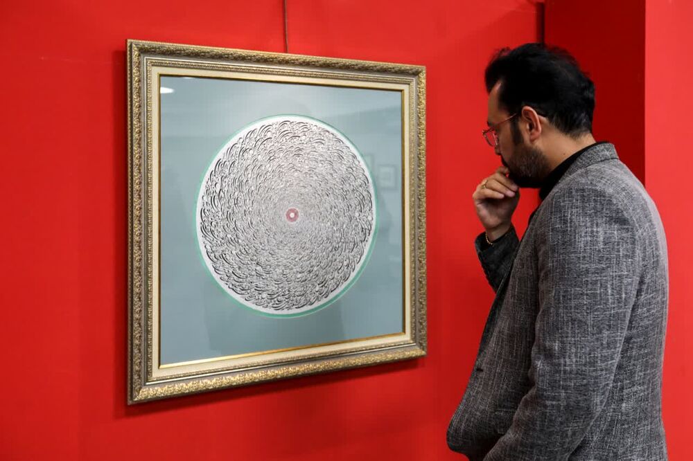 نمایشگاه آثار خوشنویسی «یاس کبود» در‌مشهد