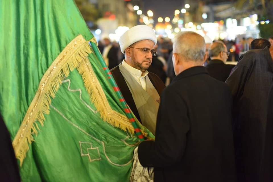 برپایی اردوگاه «قیام فاطمی» در کاظمین+عکس