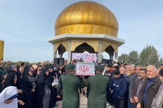 وداع مردم گلستان با پارههای تن میهن/ بوی لالههای فاطمی در نگارستان ایران پیچید