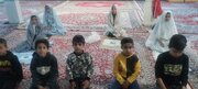 استقبال کودکان از کلاس قرآن کانون مسجدی الغدیر سنقر و کلیایی