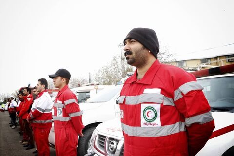 حضور روزانه بیش از ۱۰۰ نیروی هلال احمر در جاده‌های گلستان