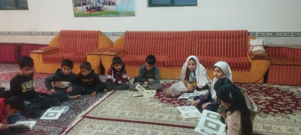 استقبال کودکان از کلاس قرآن کانون مسجدی الغدیر سنقر و کلیایی